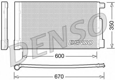 Конденсатор, кондиционер DENSO купить