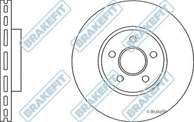 Тормозной диск Brake Fit APEC braking купить