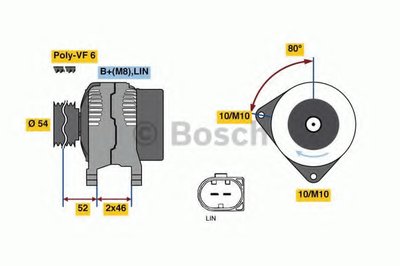 Генератор BOSCH купить