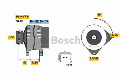 Генератор BOSCH купить