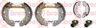 Комплект тормозных колодок KIT & FIT BREMBO купить