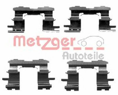 Комплектующие, колодки дискового тормоза METZGER купить