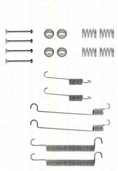 Комплектующие, тормозная колодка TRISCAN купить