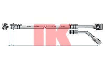 Тормозной шланг NK купить