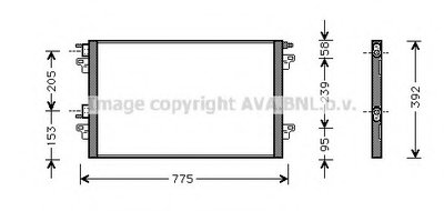 Конденсатор, кондиционер AVA QUALITY COOLING купить