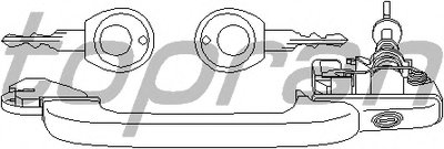 Ручка двери TOPRAN купить