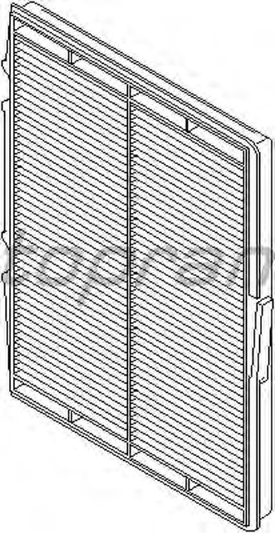 Фильтр, воздух во внутренном пространстве TOPRAN купить