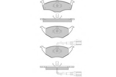 Комплект тормозных колодок, дисковый тормоз E.T.F. купить