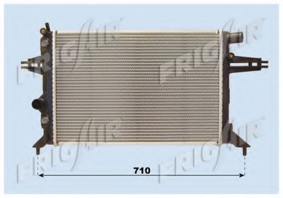 Радиатор, охлаждение двигателя FRIGAIR купить