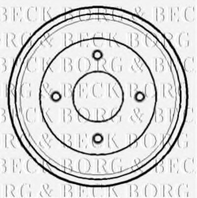 Тормозной барабан BORG & BECK купить