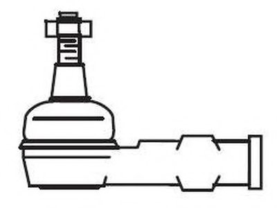 Наконечник поперечной рулевой тяги FRAP купить