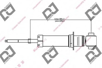 Амортизатор DJ PARTS купить