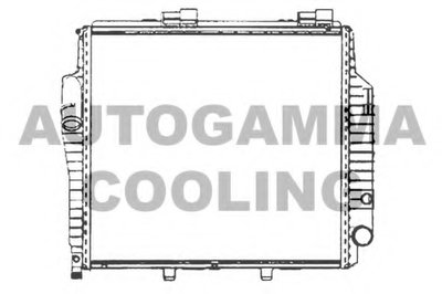 Радиатор, охлаждение двигателя AUTOGAMMA купить
