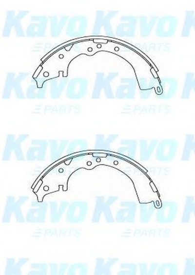 Комплект тормозных колодок MK KASHIYAMA KAVO PARTS купить