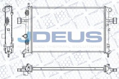 Радиатор, охлаждение двигателя JDEUS купить