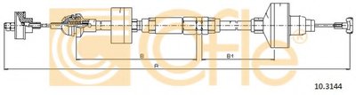 Трос сцепления (саморегулирующийся) VW Golf III 1.6  91-