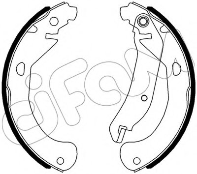 Комплект тормозных колодок CIFAM купить