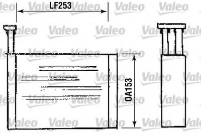 Теплообменник, отопление салона VALEO купить