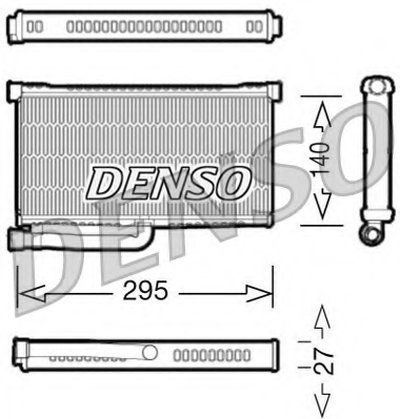 Теплообменник, отопление салона DENSO купить