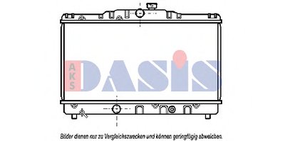 Радиатор, охлаждение двигателя AKS DASIS купить