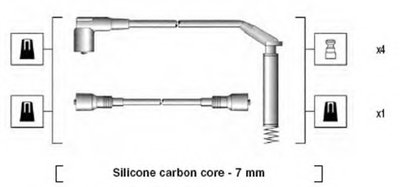 Комплект проводов зажигания MAGNETI MARELLI купить