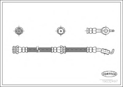 Тормозной шланг CORTECO купить