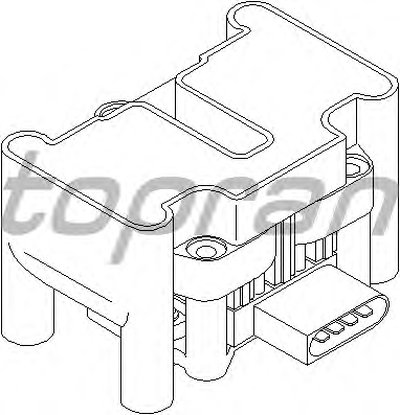 Катушка зажигания TOPRAN купить