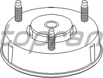 Опора стойки амортизатора TOPRAN купить