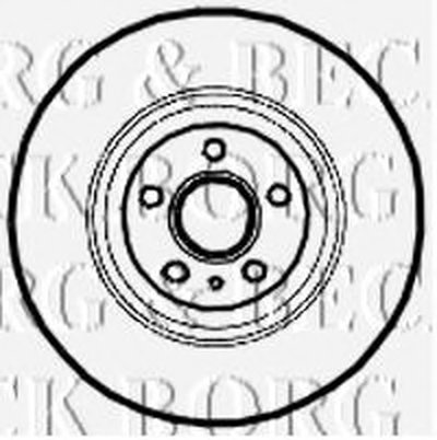 Тормозной диск BORG & BECK купить