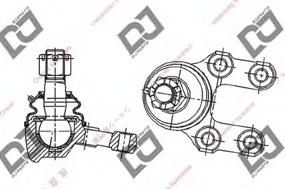 Шаровой шарнир DJ PARTS купить