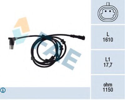 Датчик, частота вращения колеса FAE купить