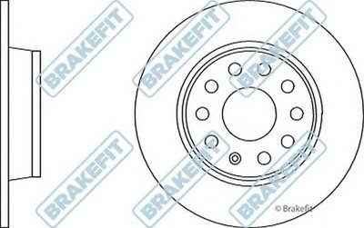 Тормозной диск Brake Fit APEC braking купить