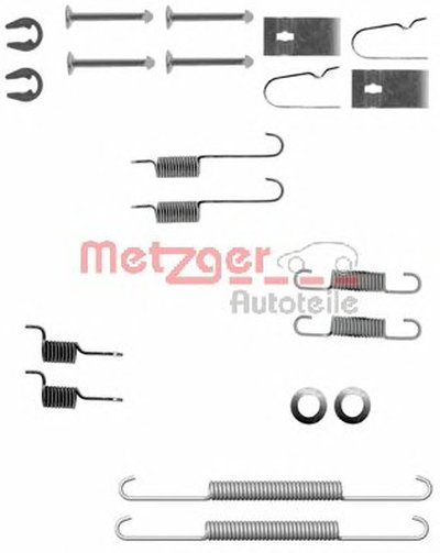 Комплектующие, тормозная колодка METZGER купить