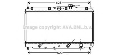 Радиатор, охлаждение двигателя AVA QUALITY COOLING купить
