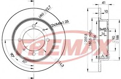 Тормозной диск Premium Carbon + FREMAX купить