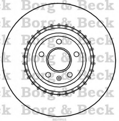 Тормозной диск BORG & BECK купить