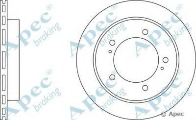 Тормозной диск APEC braking купить