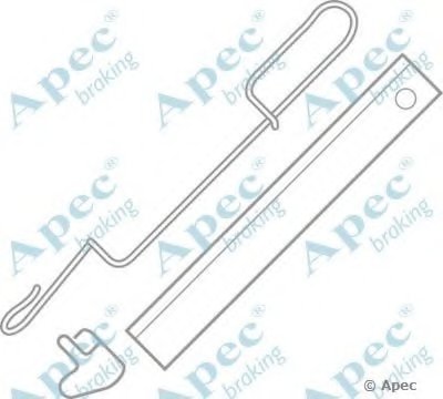 Комплектующие, тормозные колодки APEC braking купить