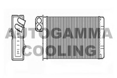 Теплообменник, отопление салона AUTOGAMMA купить